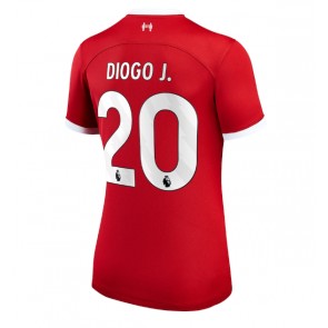 Liverpool Diogo Jota #20 Replica Home Stadium Shirt for Women 2023-24 Short Sleeve